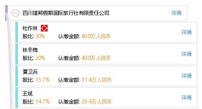 熊猫旅游公司与熊猫国际旅游公司是否均为正规企业？