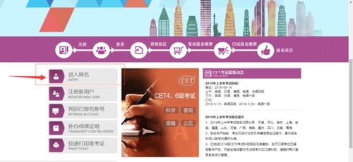 如何进行大学四级考试报名及了解报名时间流程？